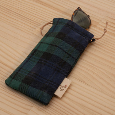 Tartan Sunglasses Pouch - Blackwatch