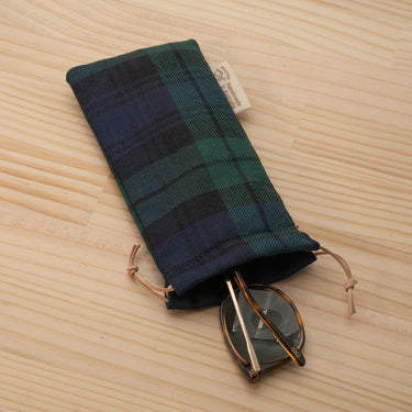 Tartan Sunglasses Pouch - Blackwatch