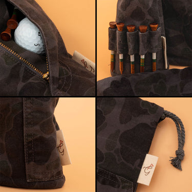 Carhartt Camo Canvas Upcycle - Golf Headcover Set